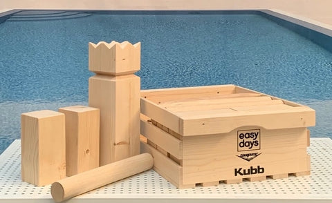 easy days Super Wooden Kubb Set